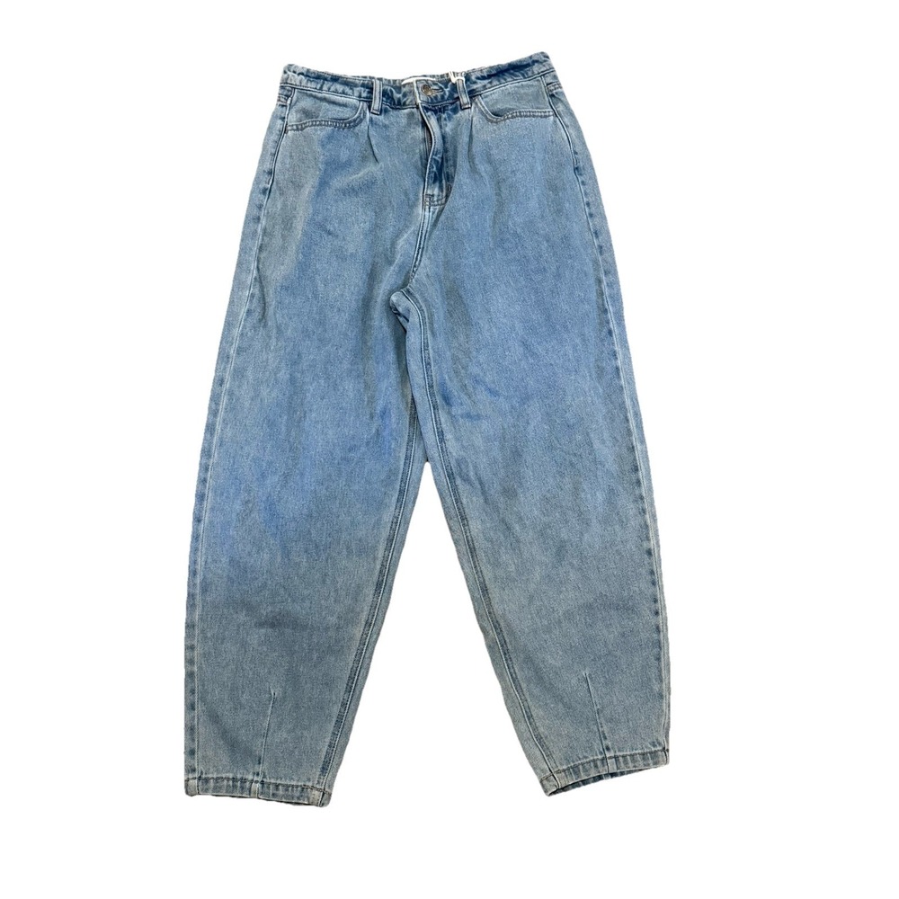 Cello Barrel Jean Denim Mid Waisted Size 11 Light Wash JEANS